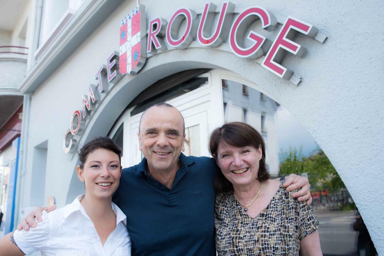Le Comte Rouge Hotel Thonon-les-Bains Exterior foto