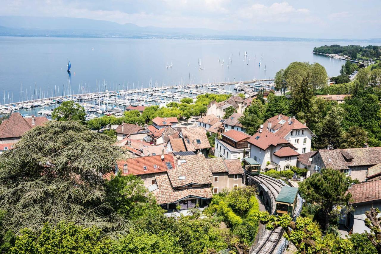 Le Comte Rouge Hotel Thonon-les-Bains Exterior foto